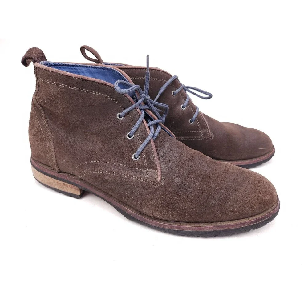 Skechers Mark Nason Harrow Mens Brown Leather Chukka Boot Size 8.5